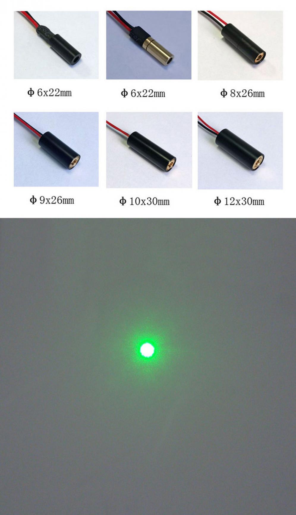 modulo laser punto verde