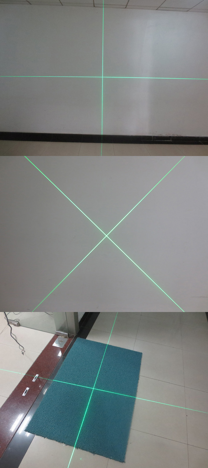 Modulo laser croce