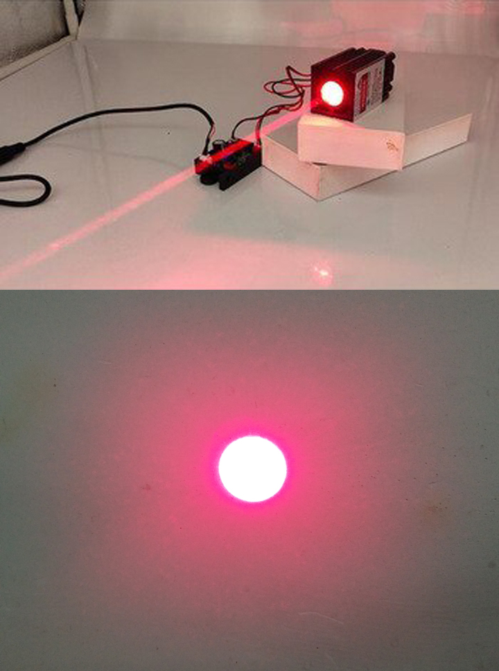 Modulo laser rosso