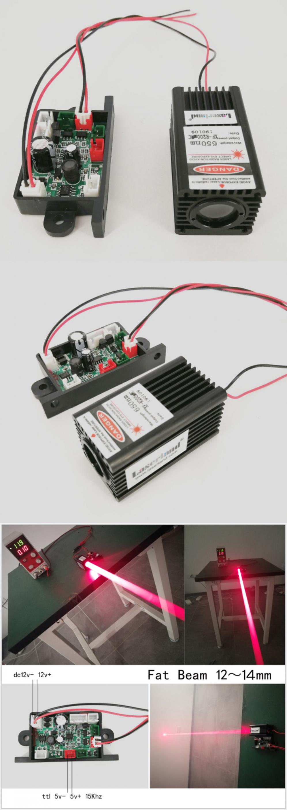 Modulo laser 650nm