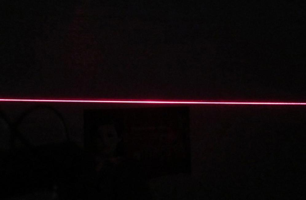 modulo laser linea rossa