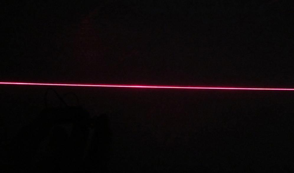 modulo laser linea rossa