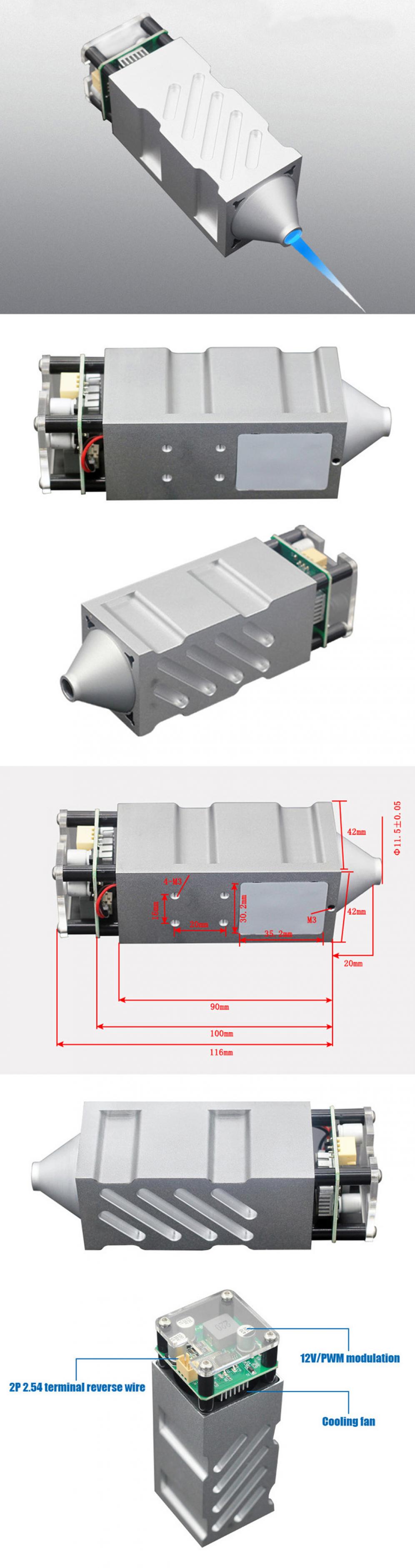 modulo laser super potente 10W