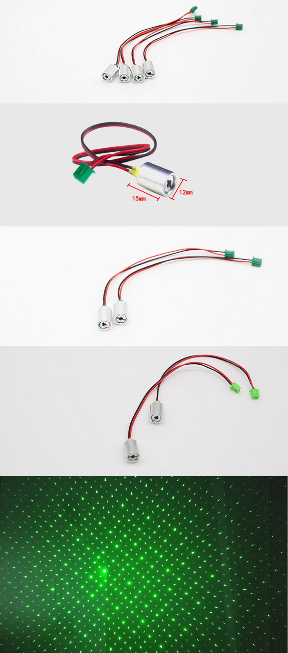 Modulo laser verde 10mW