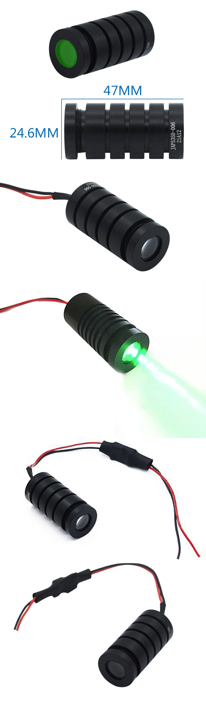 modulo laser verde 532nm 50mW