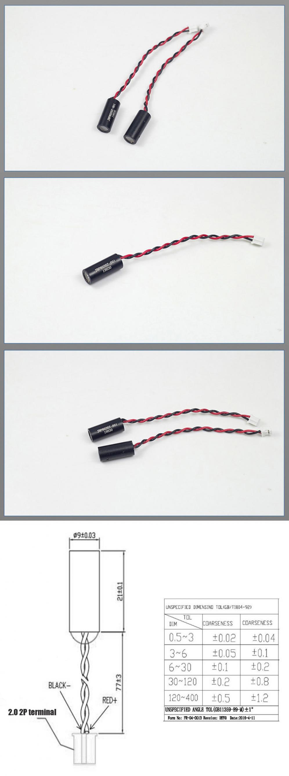 Modulo laser a linea 808nm