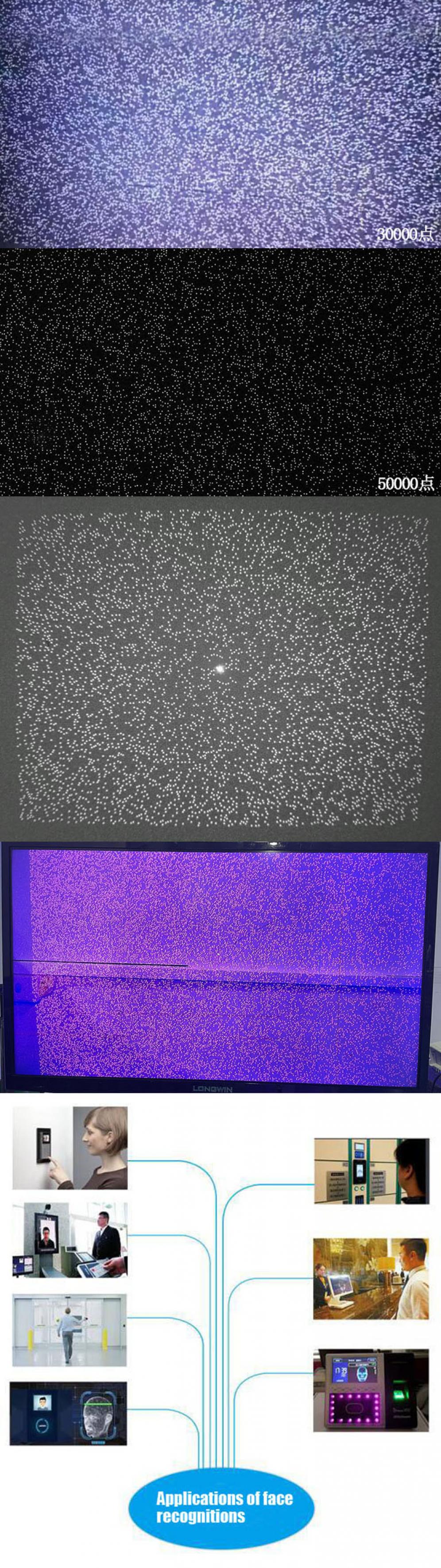 Modulo generatore di macchioline laser DOE