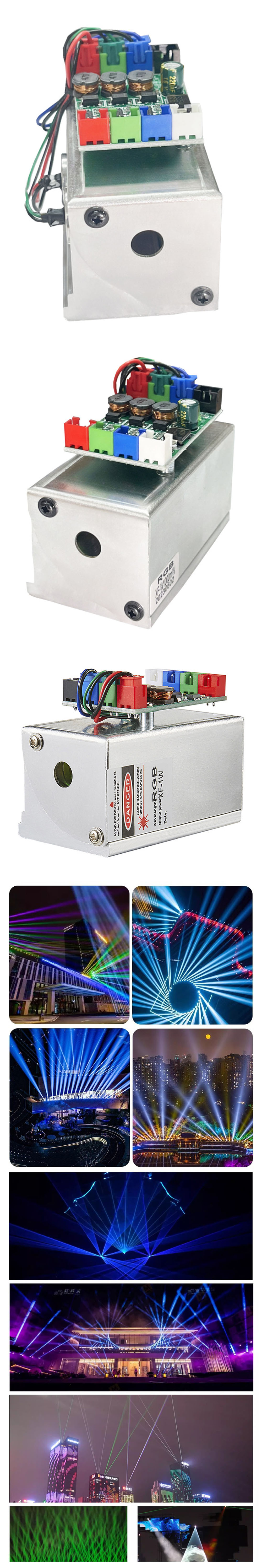 Modulo laser bianco RGB Sanwu