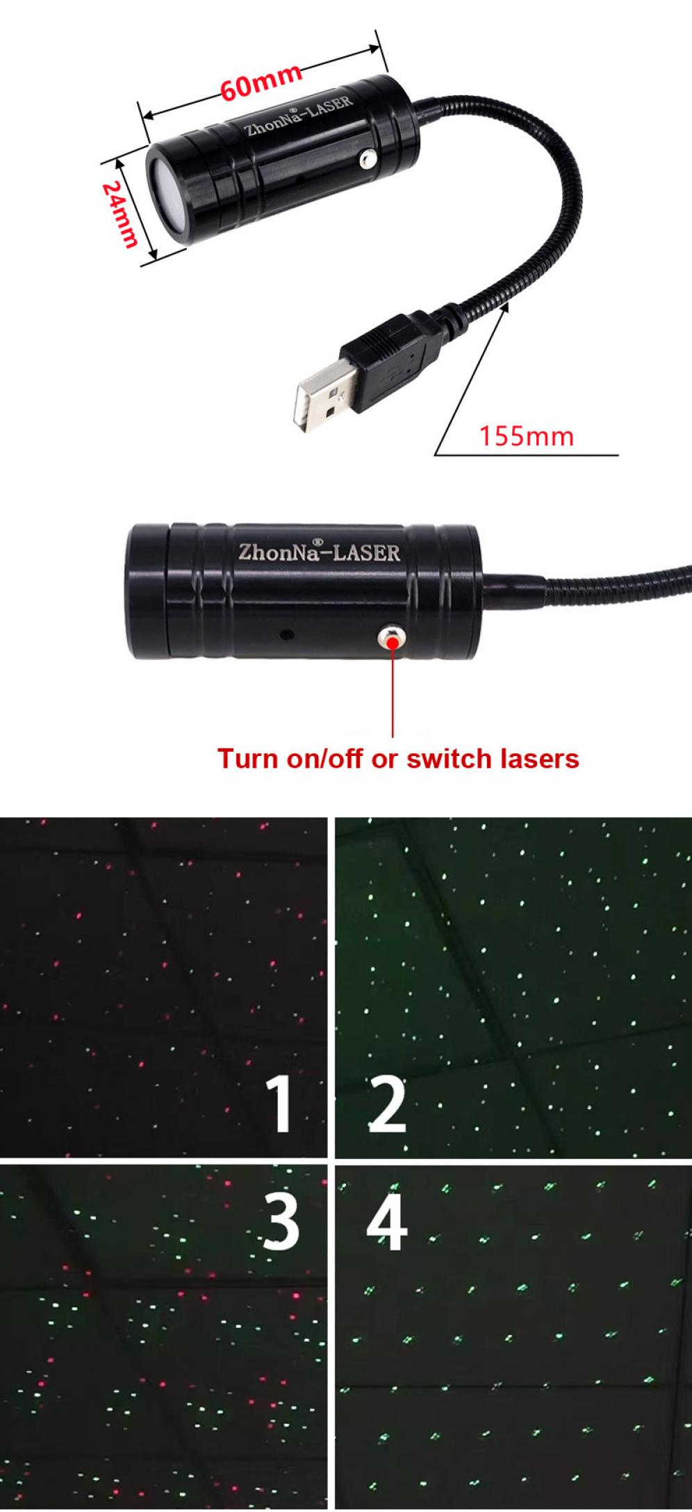 Modulo laser montato su veicolo