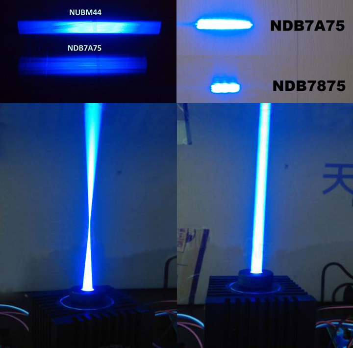 Modulo laser blu 450nm