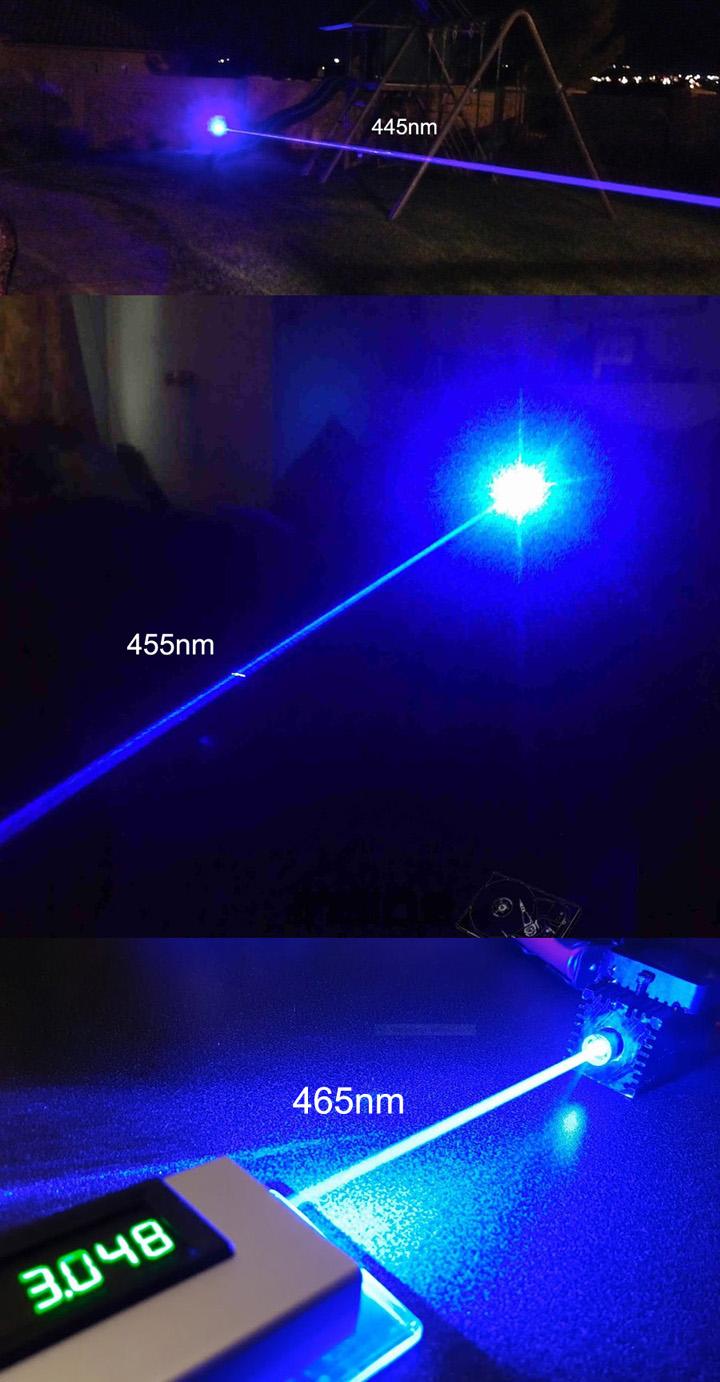 modulo laser blu super potente
