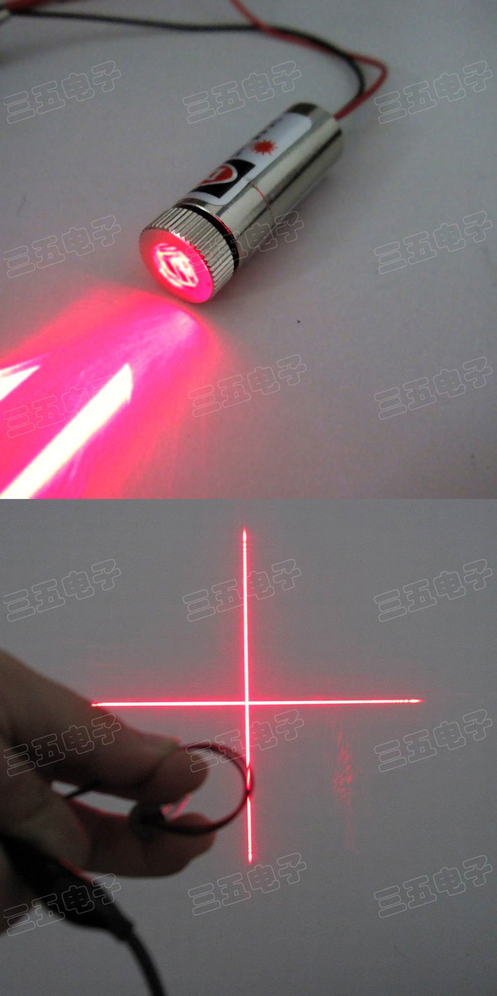 modulo laser croce rossa