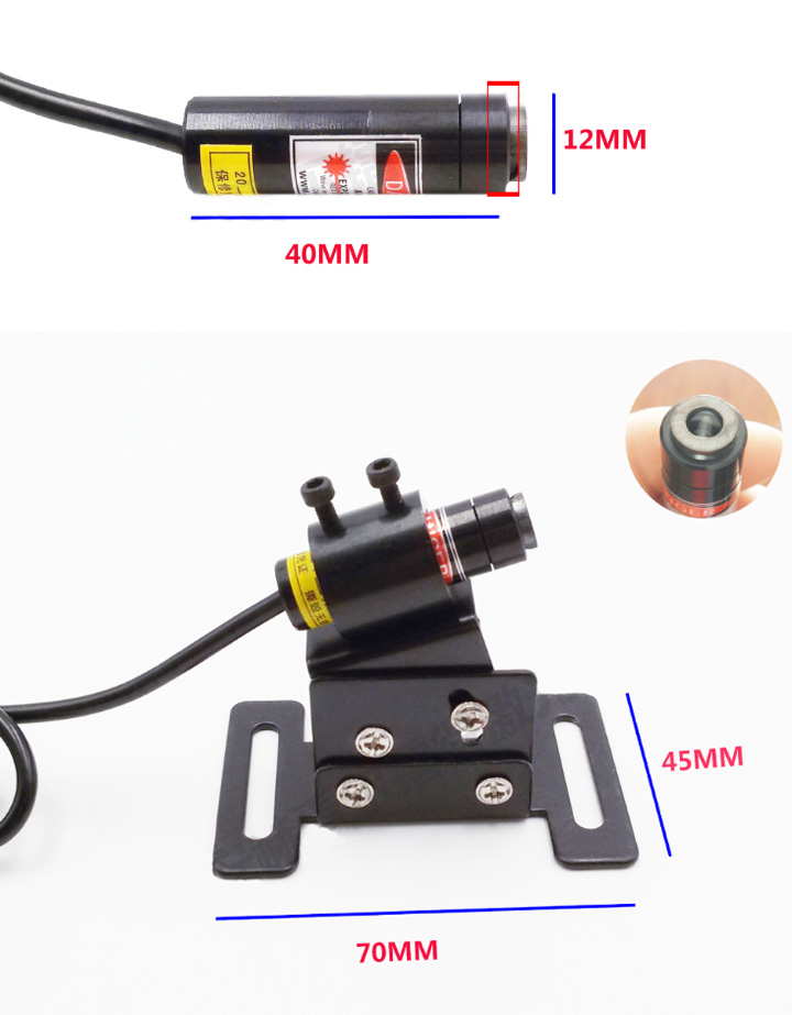 modulo laser 658nm
