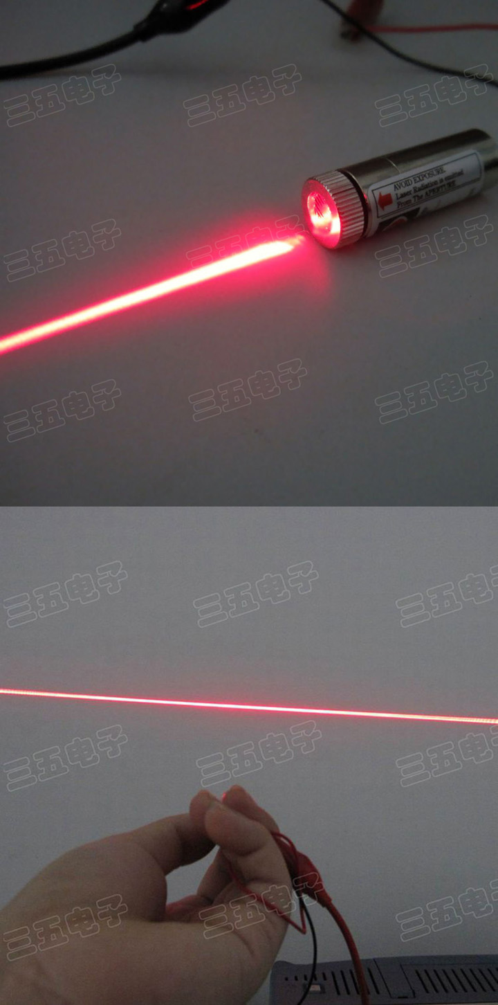 modulo laser a linea rossa