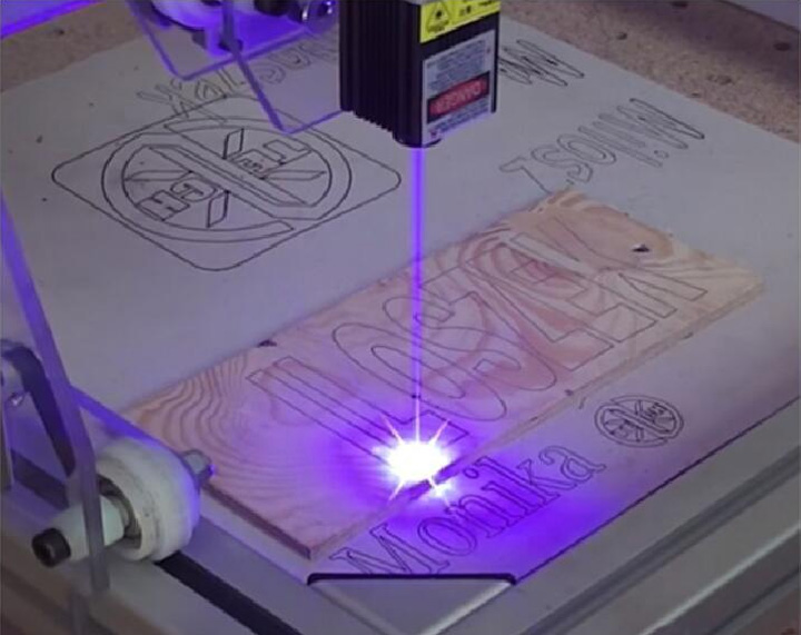modulo per incisione laser
