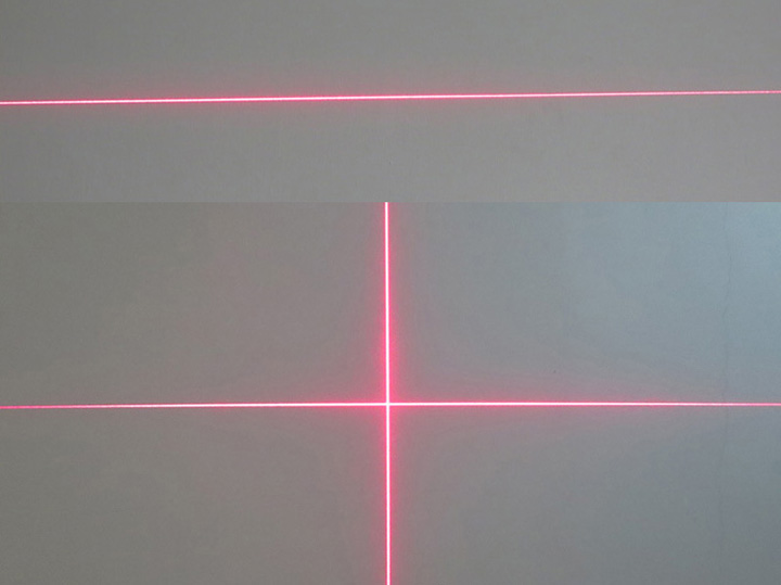 modulo laser rosso linea/croce