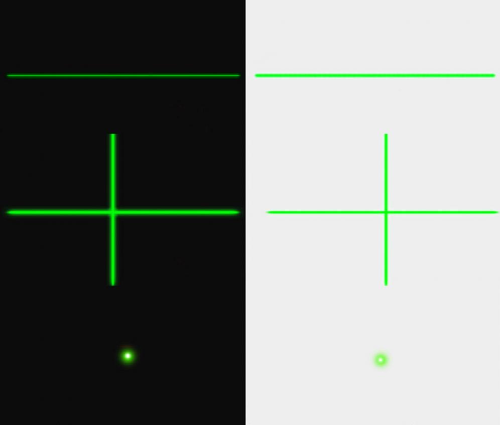 Modulo laser verde di linea