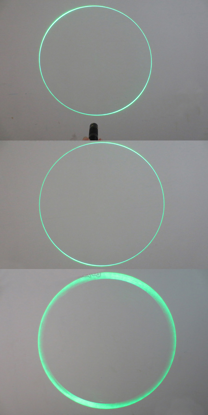 modulo laser verde circolare