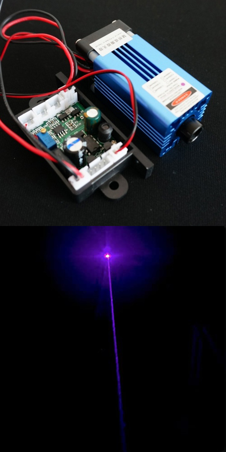 modulo laser viola potente