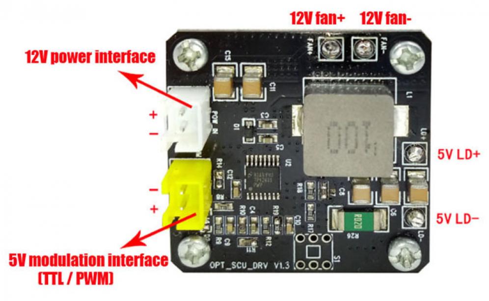 modulo laser 445nm