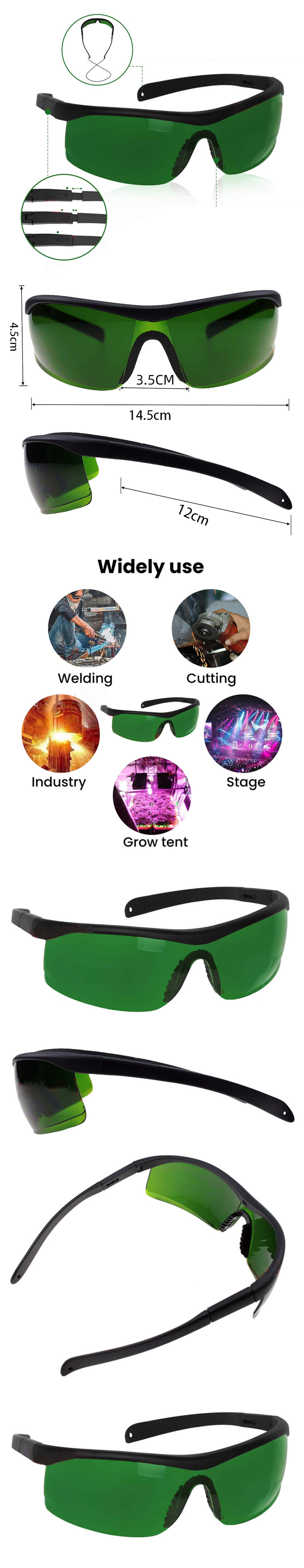 Occhiali OD4 economici per laser UV/blu