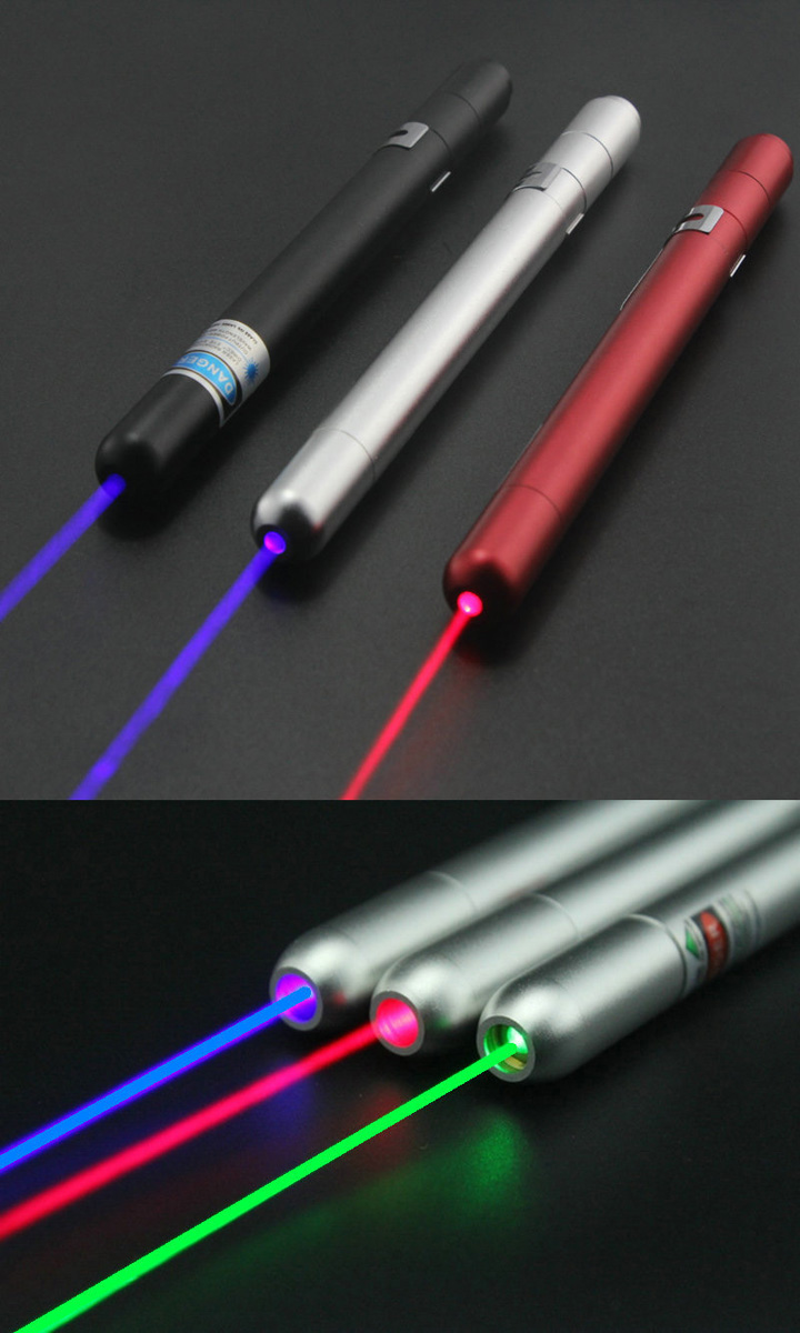 penna puntatore laser blu