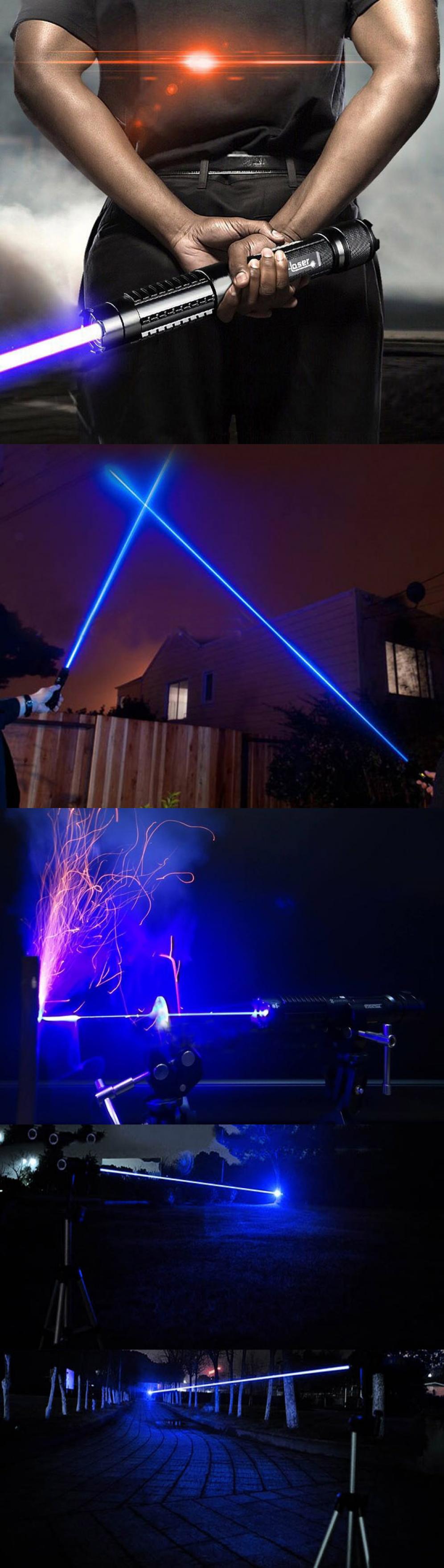 Puntatore laser blu