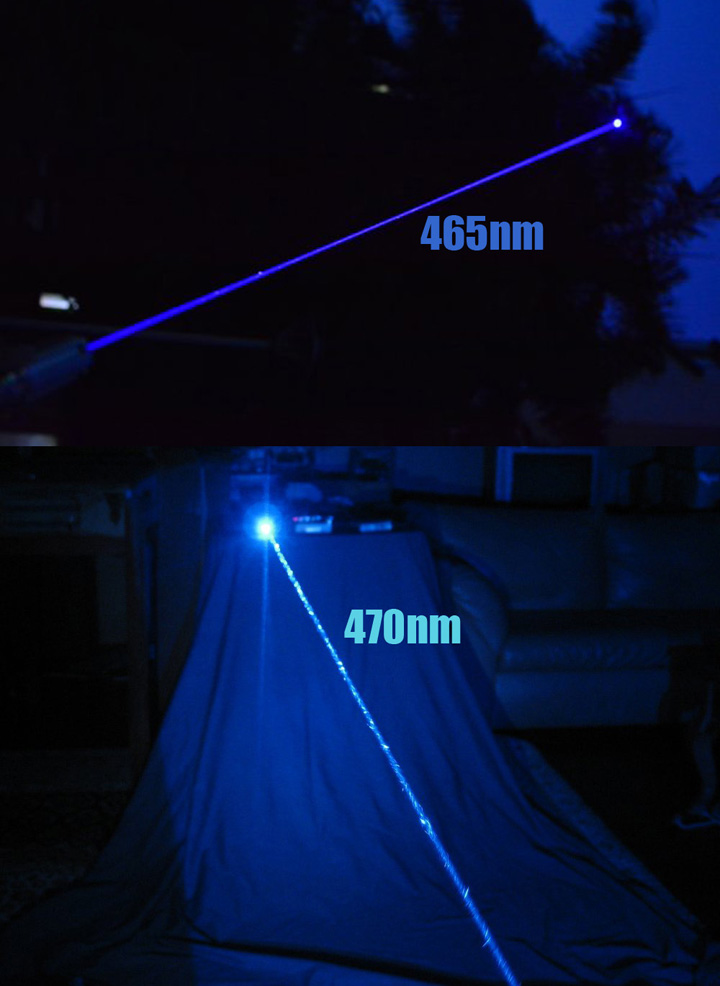 puntatore laser blu brillante