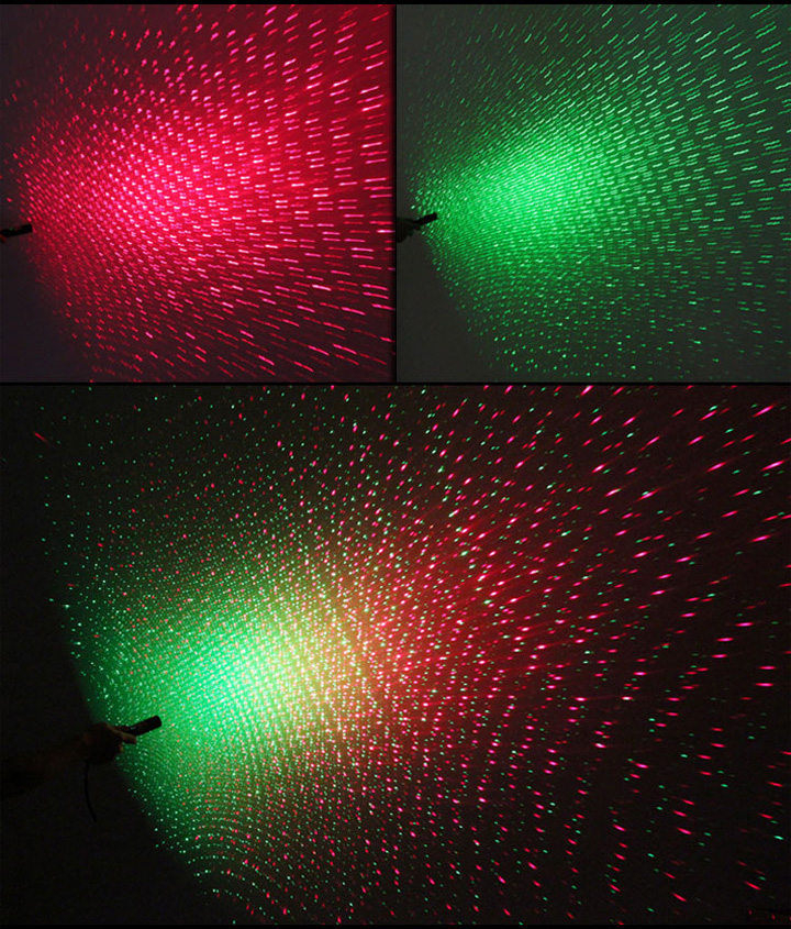 laser bicolore
