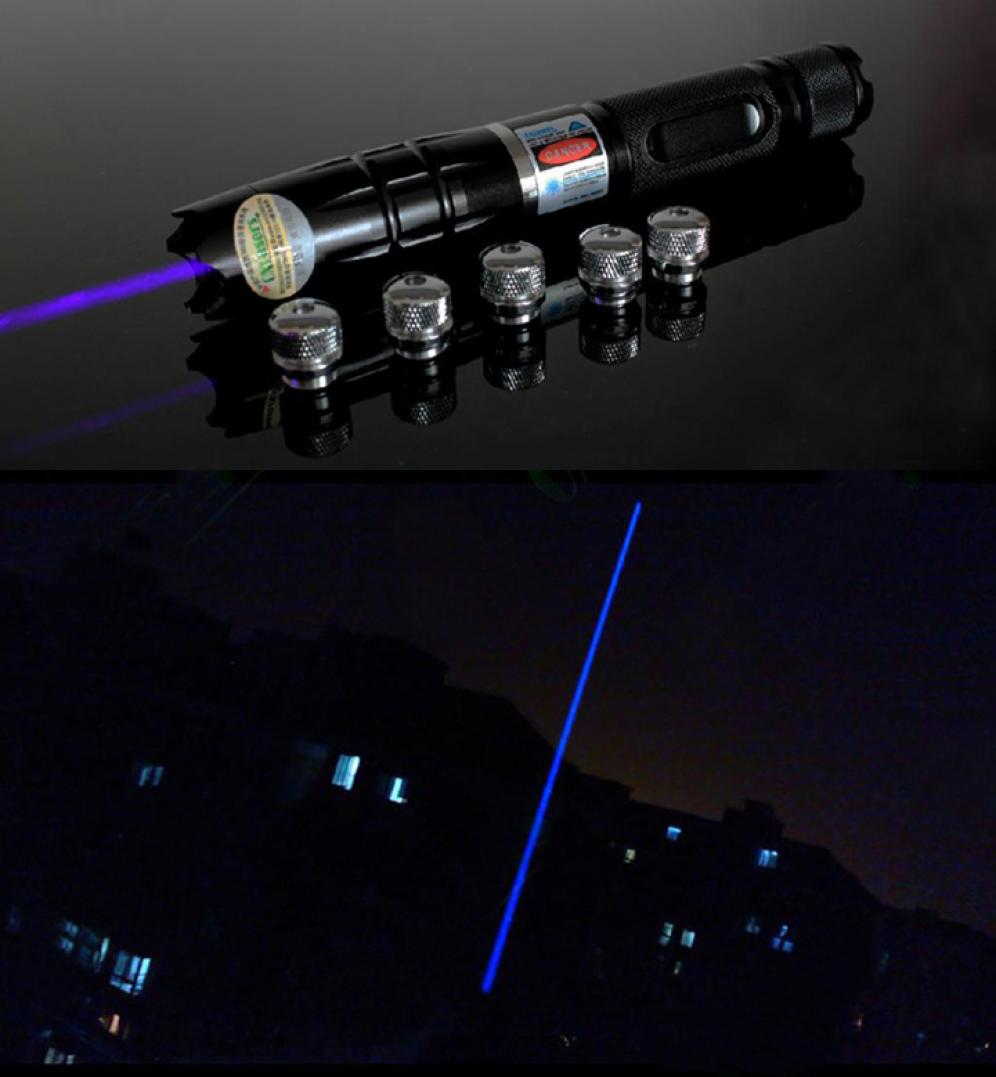 puntatore laser blu