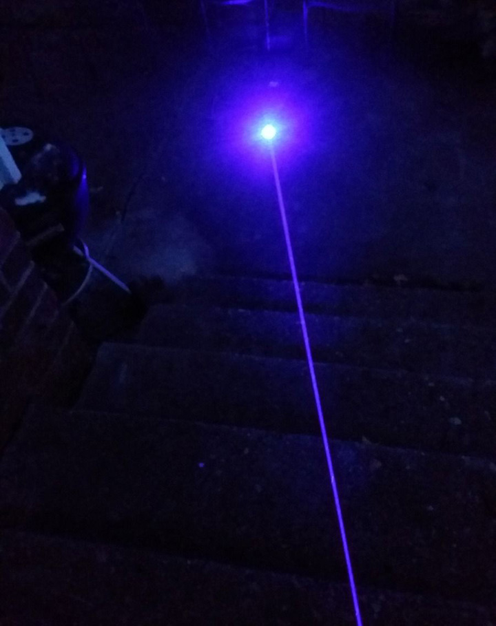 puntatore laser blu 450nm