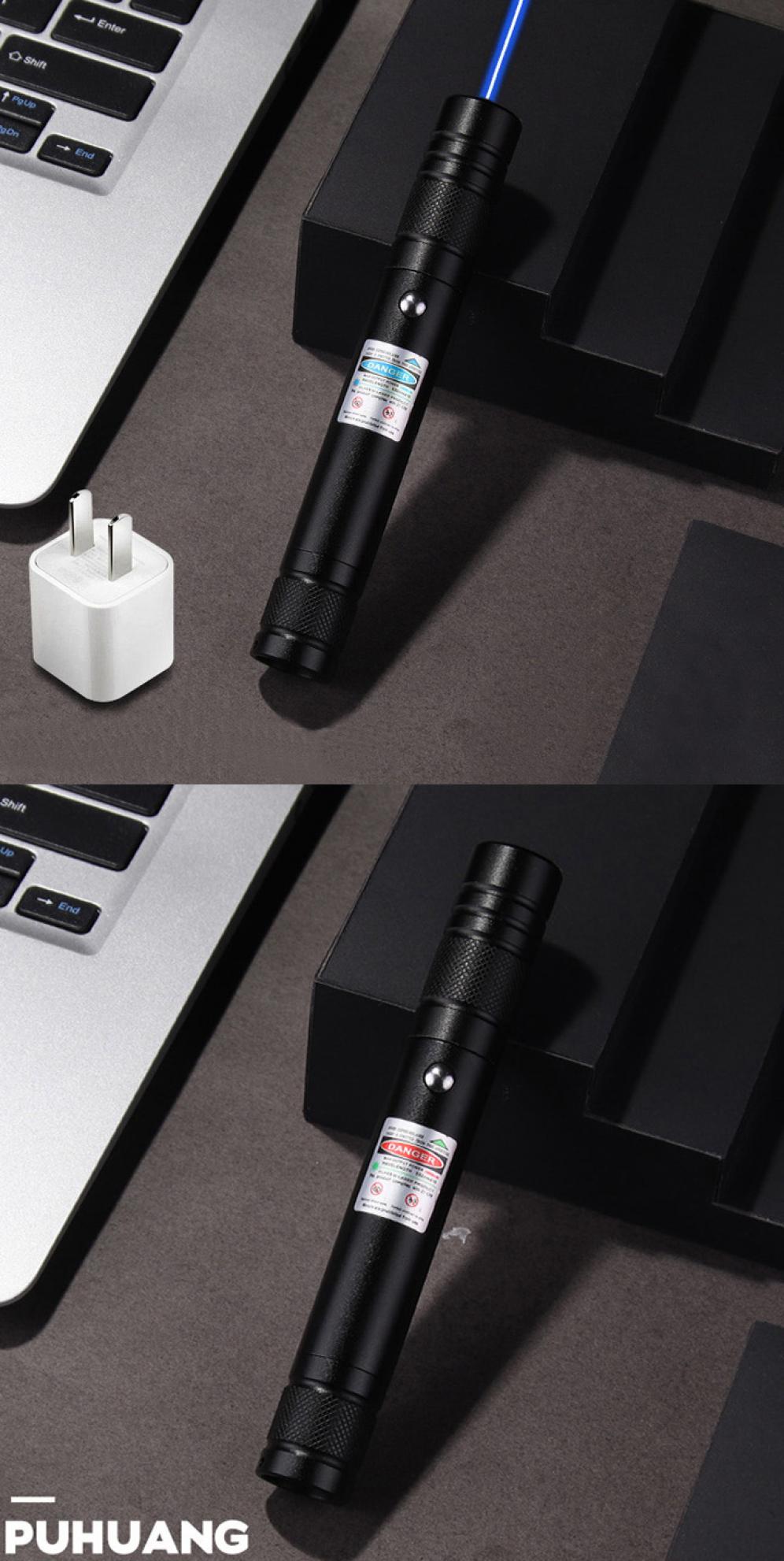 puntatore laser blu USB