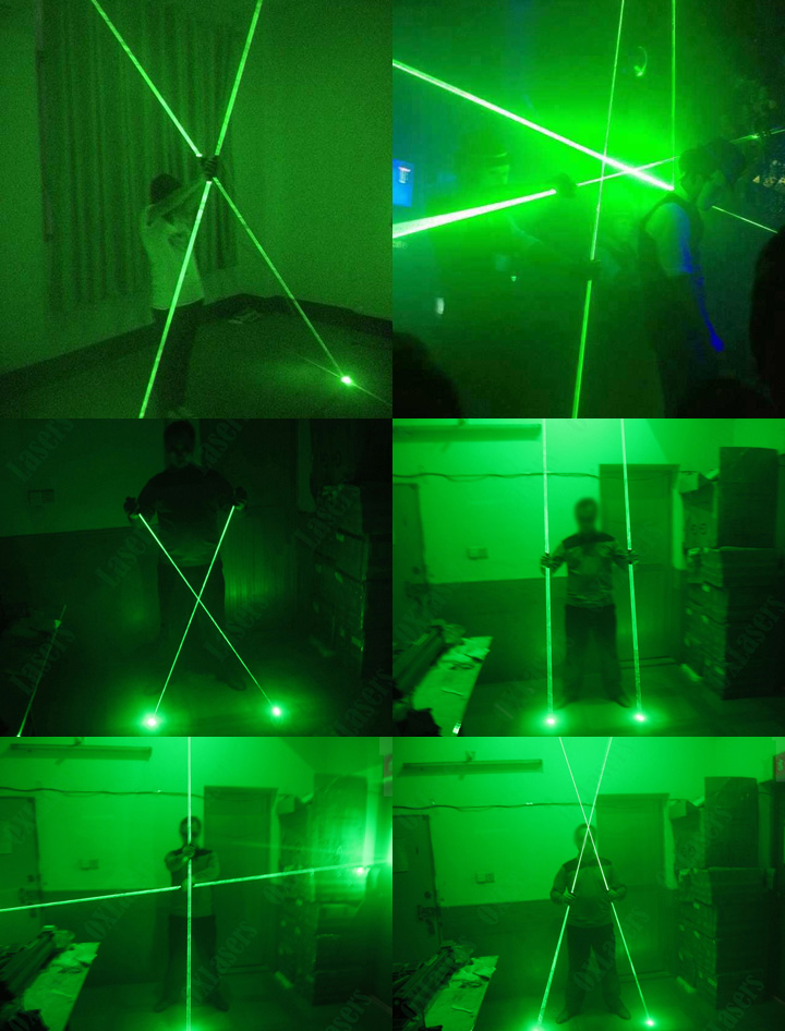 laser doppio raggio