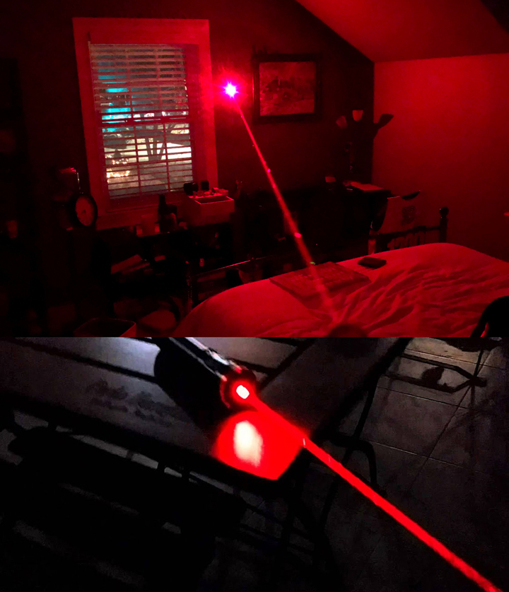 Puntatore laser rosso 638nm