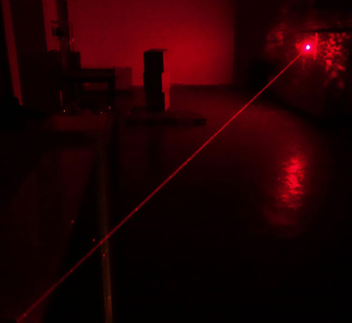 puntatore laser rosso 650 nm