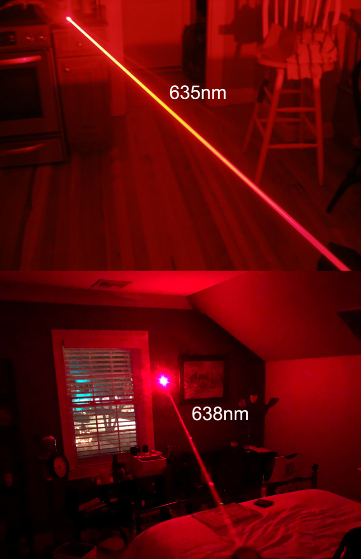 puntatore laser rosso super potente