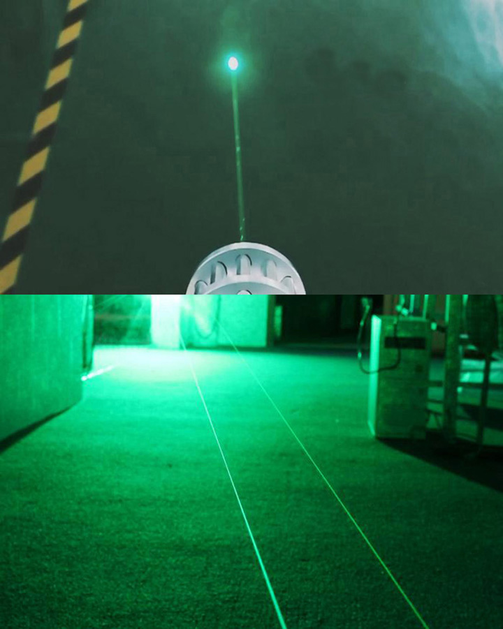 Puntatore laser verde 525nm