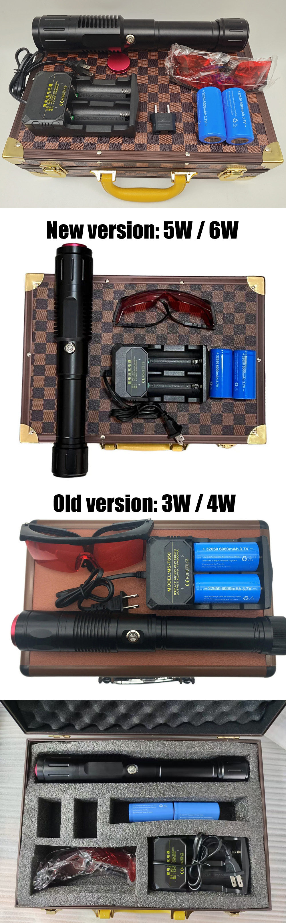 Puntatore laser verde ultra potente