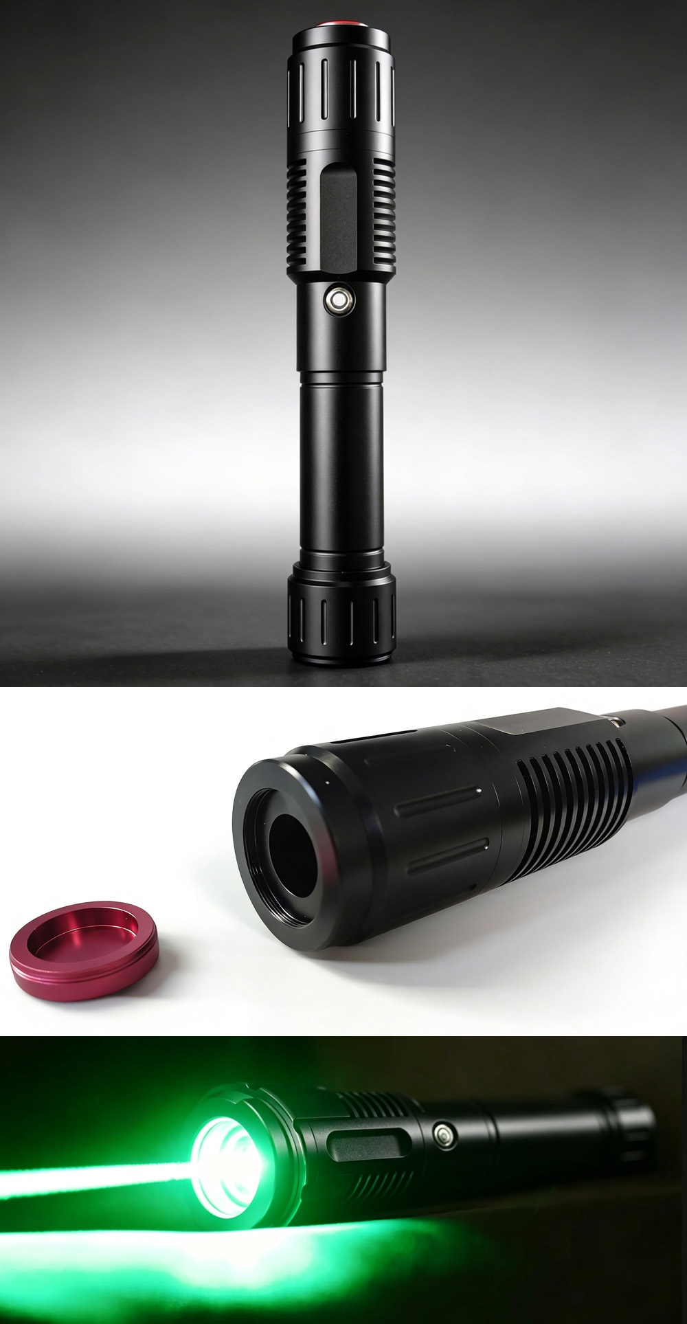 Puntatore laser verde 5000mW (5W)