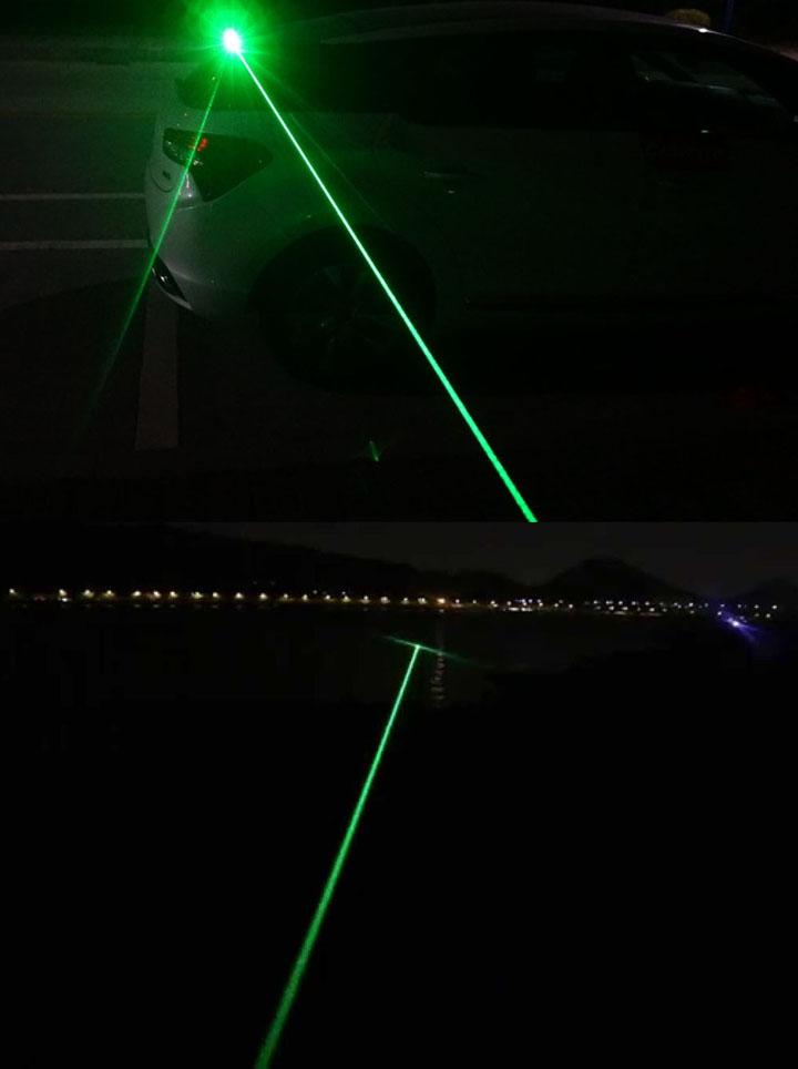 laser verde potente