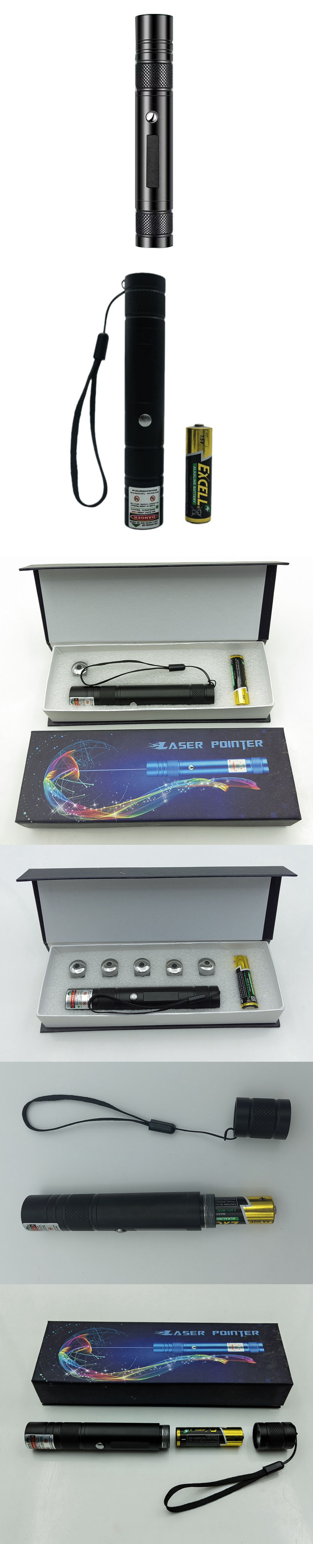 Puntatore laser verde 60 mW piccolo