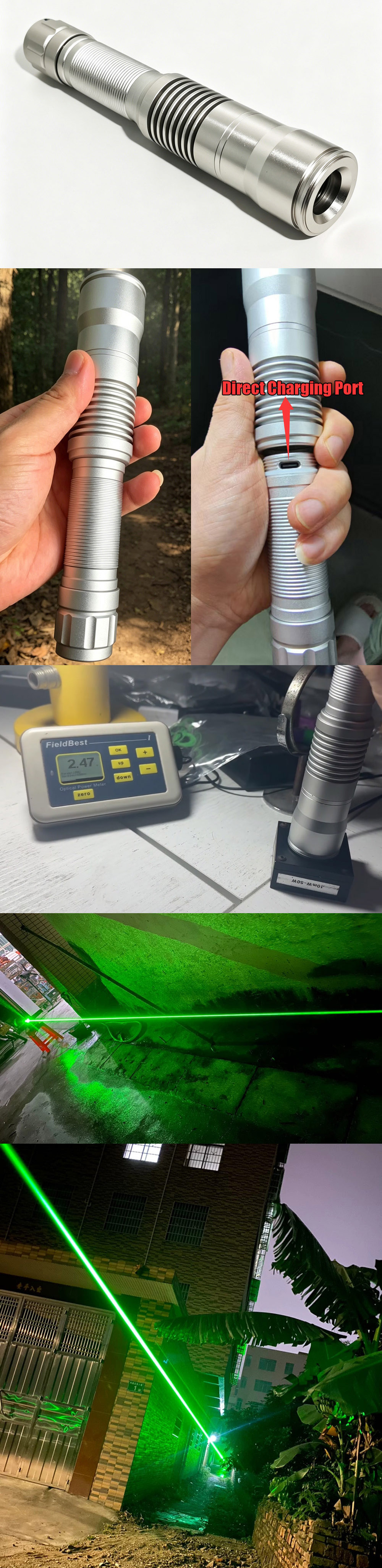 Puntatore laser verde ad alta potenza