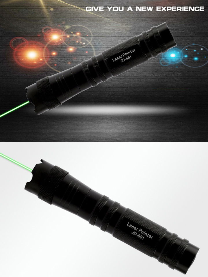 Puntatore laser verde 100mW