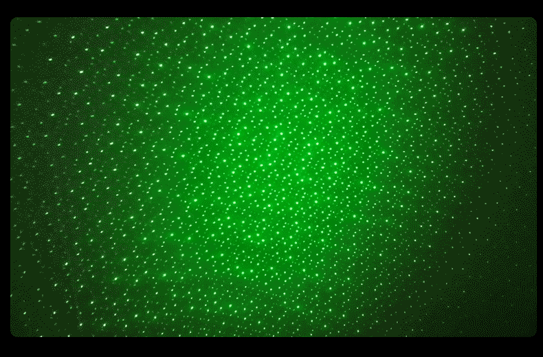 Puntatore laser verde astronomia