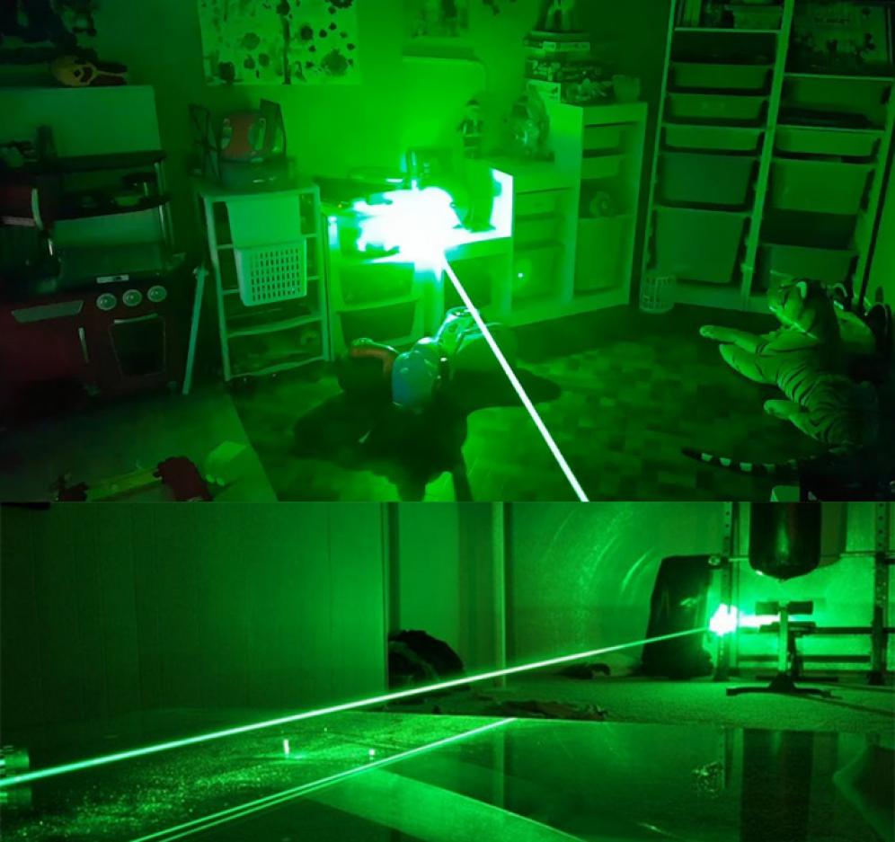 puntatore laser verde