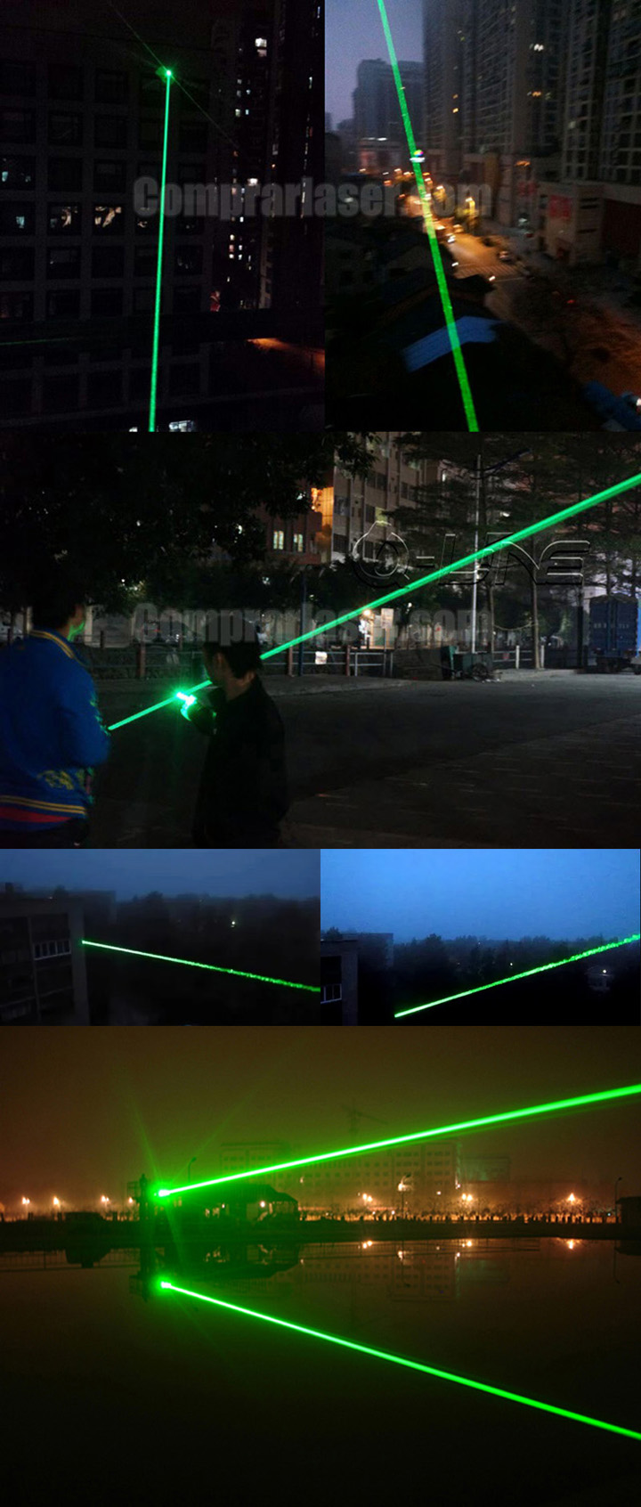 Puntatore laser verde più potente