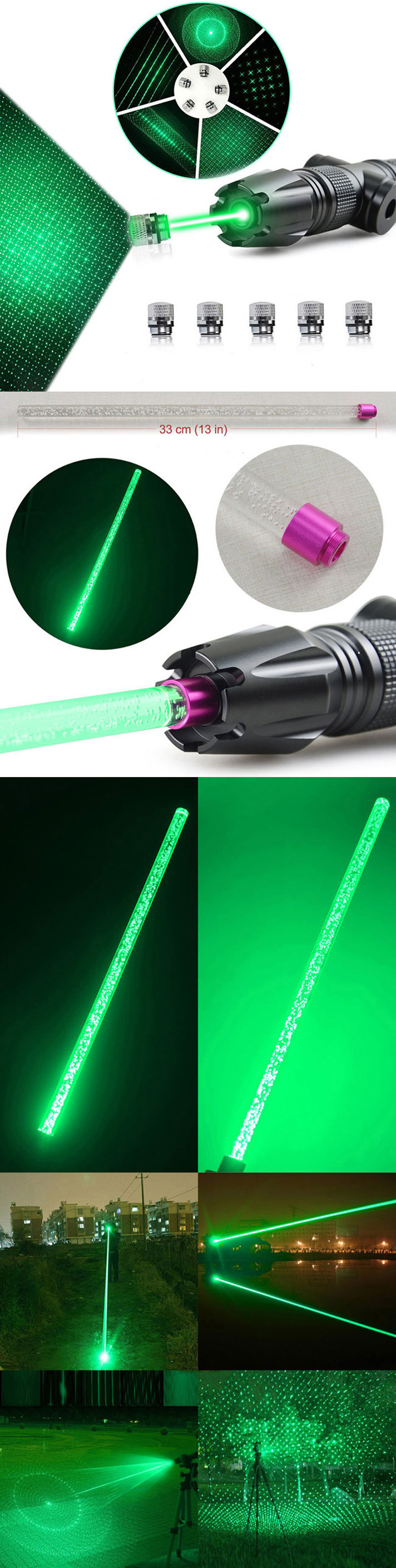 Puntatore laser verde più potente al mondo
