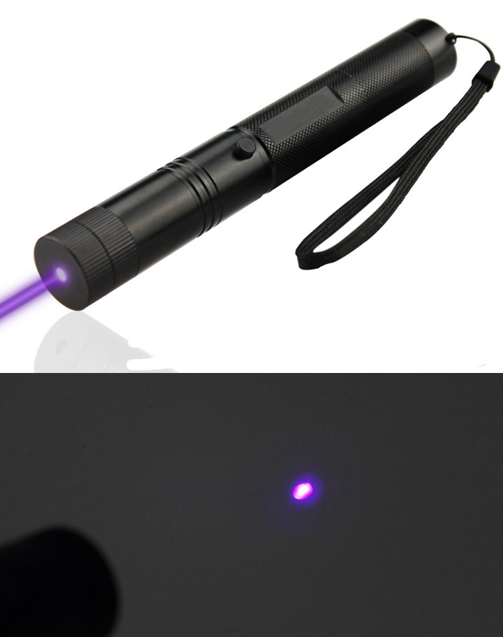 puntatore laser viola