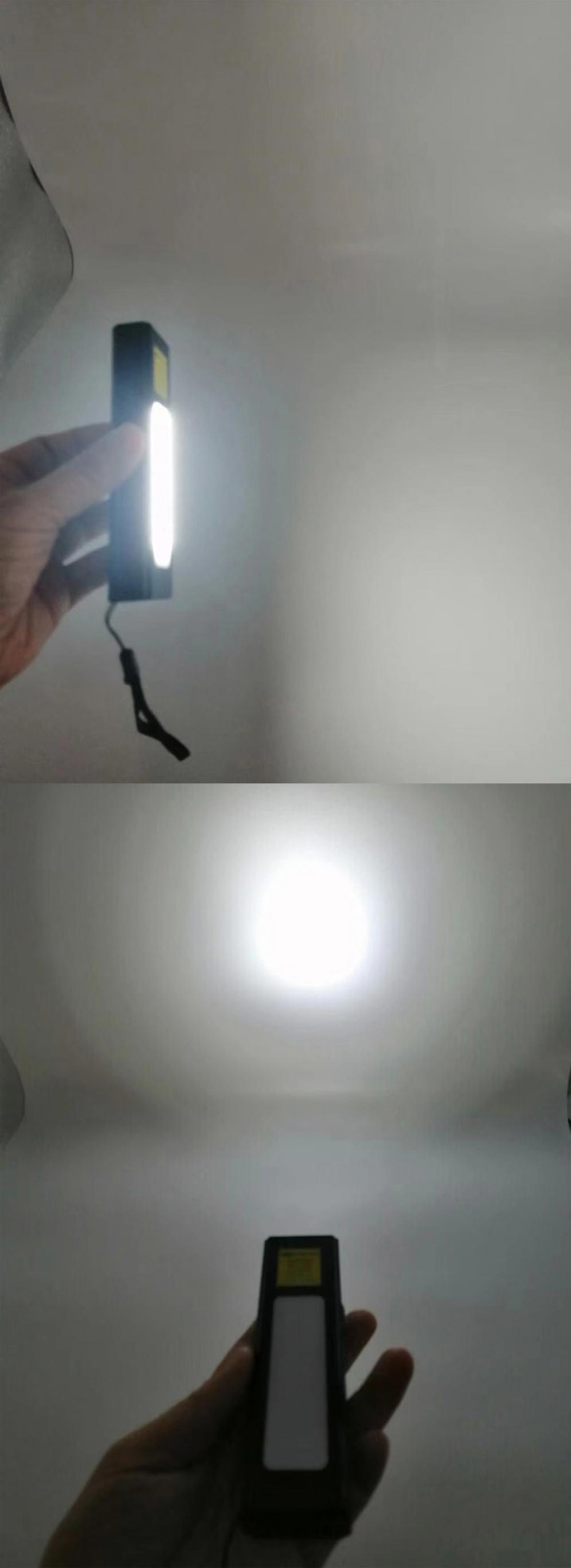 torcia a LED con laser