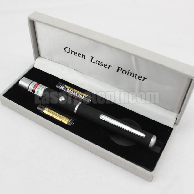 penna puntatore laser, 250 mW, accendere fiammiferi